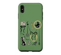 Carcasa para iPhone XS Max Disney Hocus Pocus Binx & Bows Coquette Collage Halloween