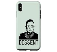 Carcasa para iPhone XS MAX Dissent Ruth Bader Ginsburg RBG Icono Feminista Memes