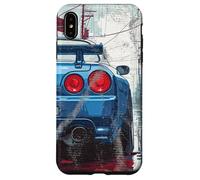 Carcasa para iPhone XS MAX Distress JDM Drift Race Sport Car Japón Regalo Mercado Nacional