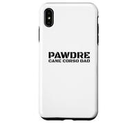 Carcasa para iPhone XS MAX Distressed Cane Corso Dad Dog Owner Apparel