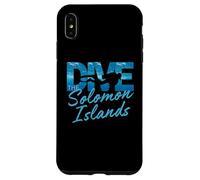 Carcasa para iPhone XS MAX Dive The Salomon Islands Buceo Trip Diver tee
