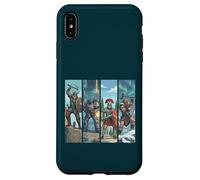 Carcasa para iPhone XS MAX Diverse Warriors: Pintura vikinga Romana en Miniatura