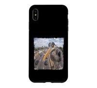 Carcasa para iPhone XS MAX Divertida Cámara Tráfico Autopista Garza Azulada
