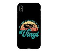Carcasa para iPhone XS MAX Divertidas Citas de Vinilo It's Not Hoarding If It's Vinyl