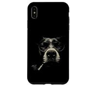Carcasa para iPhone XS MAX Divertido diseño Intelectual para Amantes de los Perros