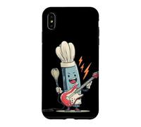 Carcasa para iPhone XS MAX Divertido Disfraz de Rock de Cocina para los Amantes de la Guitarra y la Cocina