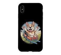 Carcasa para iPhone XS MAX Divertido Meme de Perro de la montaña Rusa Labrador Happy Ride
