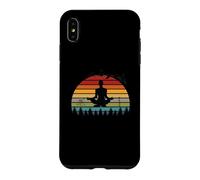 Carcasa para iPhone XS MAX Divertidos Instructores de Yoga para meditación, diseño Retro