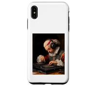 Carcasa para iPhone XS MAX DJ Mozart - Mesa giratoria para reuniones de música clásica | Funny DJ Music