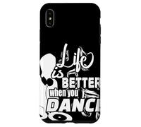 Carcasa para iPhone XS MAX DJ - Tocadiscos Notas Musicales House Techno