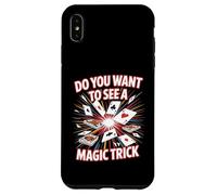 Carcasa para iPhone XS MAX Do You Want To See A Magic Trick Mago Ilusionista -