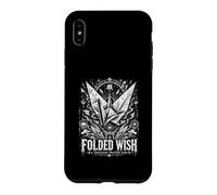 Carcasa para iPhone XS MAX Doblado Deseo Mil Oraciones Levantar Grulla de Origami