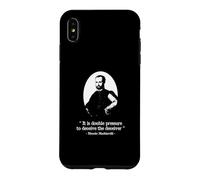 Carcasa para iPhone XS MAX Doble Placer para engañar al engañador Maquiavelo Cita