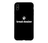 Carcasa para iPhone XS MAX Dog Treats Dealer, Divertido dueño de Perros, Humor, Amante de los Perros