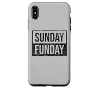 Carcasa para iPhone XS MAX Domingo Funday Brunch FÚTBOL Deportes Barbacoa Iglesia