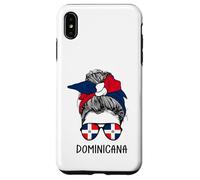 Carcasa para iPhone XS MAX Dominicana Girl Dominican Heritage Dominican Republic Flag