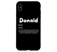 Carcasa para iPhone XS MAX Donald Definition Personalized Trump Name Costume For Donald