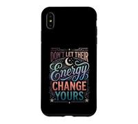 Carcasa para iPhone XS MAX Don't Let Their Energy Change Yours Protección de la Paz