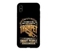 Carcasa para iPhone XS MAX Don't Make Me Empty My Spit Valve On You Funny Trumpet