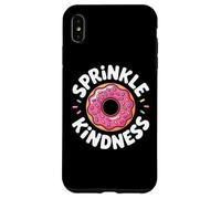 Carcasa para iPhone XS MAX Donut Sprinkle Kindness Funny Girls Women Doughnut Lover