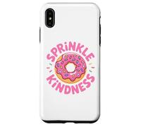 Carcasa para iPhone XS MAX Donut Sprinkle Kindness Funny Girls Women Doughnut Lover
