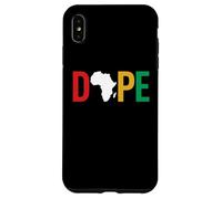 Carcasa para iPhone XS MAX Dope Africa Map Juneteenth Pan African Pride