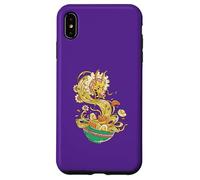 Carcasa para iPhone XS MAX Dragón Ramen Fideos Arte Cocina Asiática