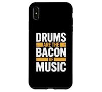 Carcasa para iPhone XS MAX Drums Are The Bacon of Music