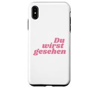 Carcasa para iPhone XS MAX Du wirst gesehen - Positive Affirmations