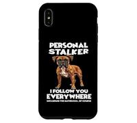 Carcasa para iPhone XS MAX Dueño del Perro Boxer T Boxer Walk Boxer