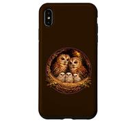 Carcasa para iPhone XS MAX Dulce cárabo del Bosque observador de pájaros, pájaro Nocturno búho pájaros