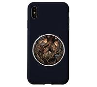 Carcasa para iPhone XS MAX Dulce cárabo del Bosque observador de pájaros, pájaro Nocturno búho pájaros