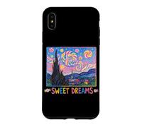 Carcasa para iPhone XS MAX Dulces sueños Lindos Van Gogh Noche Estrellada Pintura Caramelos