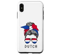 Carcasa para iPhone XS MAX Dutch Girl Dutch Heritage Netherlands Flag
