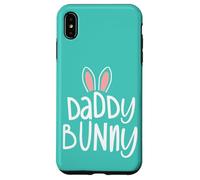 Carcasa para iPhone XS MAX Easter Family Matching Outfits Pastel Easter Daddy Bunny