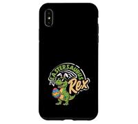 Carcasa para iPhone XS MAX Eastersaurus Rex Funny T-Rex - Orejas de Conejo de Pascua para niños y niños