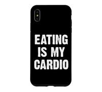 Carcasa para iPhone XS MAX Eating Is My Cardio