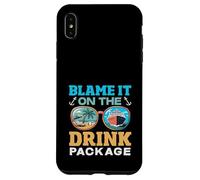 Carcasa para iPhone XS MAX Echar la Culpa al Paquete de Bebidas Cruise Alcohol
