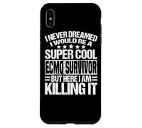 Carcasa para iPhone XS MAX Ecmo Survivor Apparel - Divertido diseño único de supervivientes