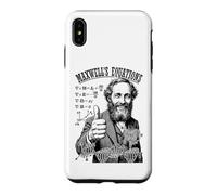 Carcasa para iPhone XS MAX Ecuaciones de Maxwell Matemáticas Nerd Ciencia Física