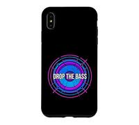 Carcasa para iPhone XS MAX EDM Dubstep Basshead Drop The Bass Speaker