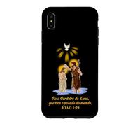 Carcasa para iPhone XS MAX EIS o Cordeiro de Deus Joao 1:29. Versión Portuguesa