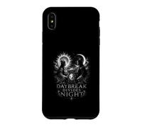 Carcasa para iPhone XS MAX El Amanecer Divide a los Amantes del Sol y la Luna celestiales nocturnos