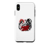 Carcasa para iPhone XS MAX El Amanecer etéreo Samurai Divide el Anime Nocturno