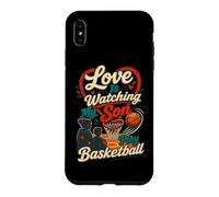 Carcasa para iPhone XS MAX El Amor está Viendo a mi Hijo Jugar al aro de Baloncesto