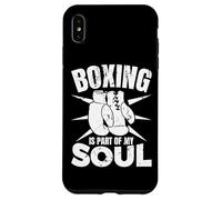 Carcasa para iPhone XS MAX El Boxeo Forma Parte de mi Alma Deportes de Interior