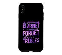 Carcasa para iPhone XS MAX El Clarinete me Hace Olvidar Todos mis Agudos