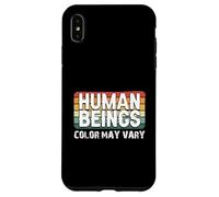 Carcasa para iPhone XS MAX El Color de los Seres Humanos Puede Variar diversión erracismo contra el Racismo Igualdad