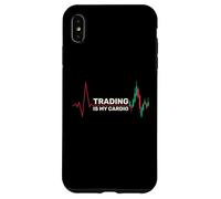 Carcasa para iPhone XS MAX El Comercio es mi Cardio - Inversor Trader del Mercado de valores