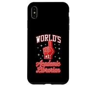 Carcasa para iPhone XS MAX El Dedo de Espuma #1 del Bibliotecario académico número uno del Mundo